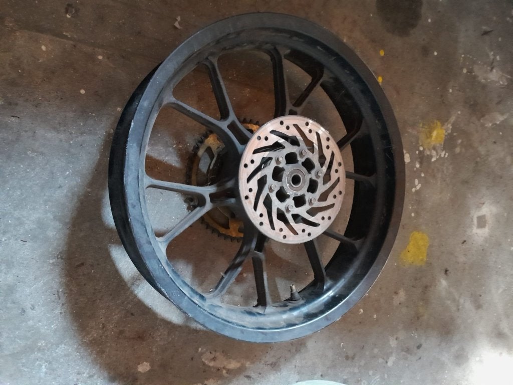 Derbi gpr / aprillia rs velg / wiel, Ophalen of Verzenden, Overige typen, Derbi