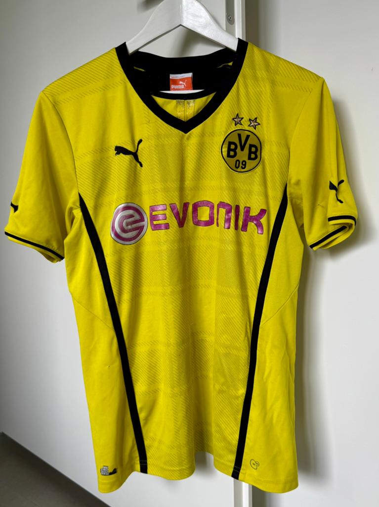 Borussia Dortmund 2013 - 2014 home shirt Puma maat M, Sport en Fitness, Voetbal, Maat M, Ophalen of Verzenden, Gebruikt, Shirt