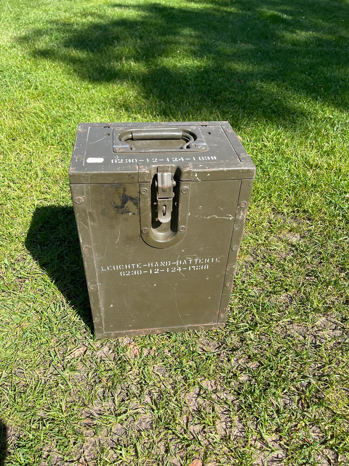 Militaire kist, Ophalen of Verzenden, Overige soorten, Duitsland, Kist of Geocache