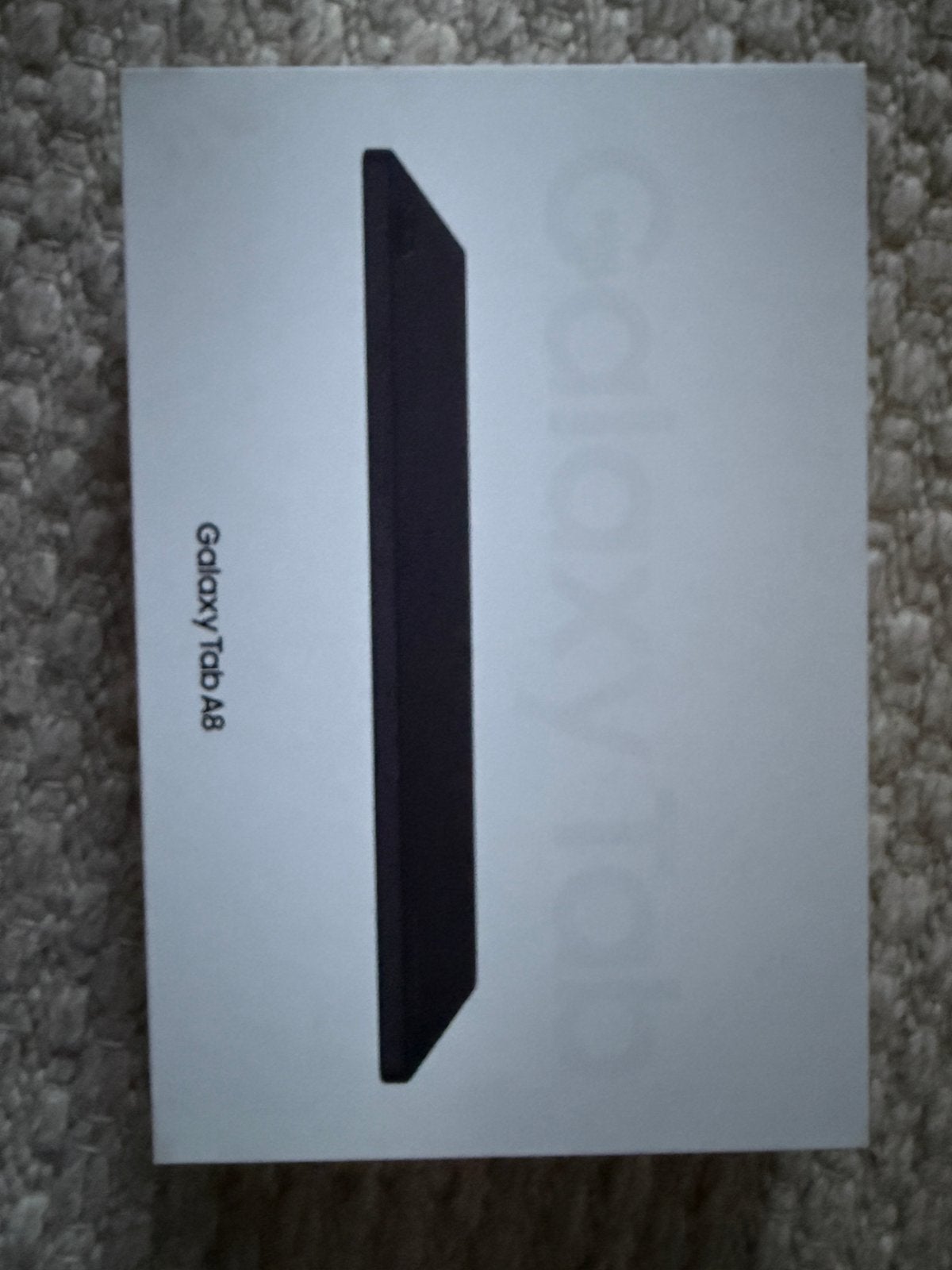 Samsung tablet met screenprotector en blauwe hoes, Gebruikt, 32 GB, Wi-Fi, Ophalen