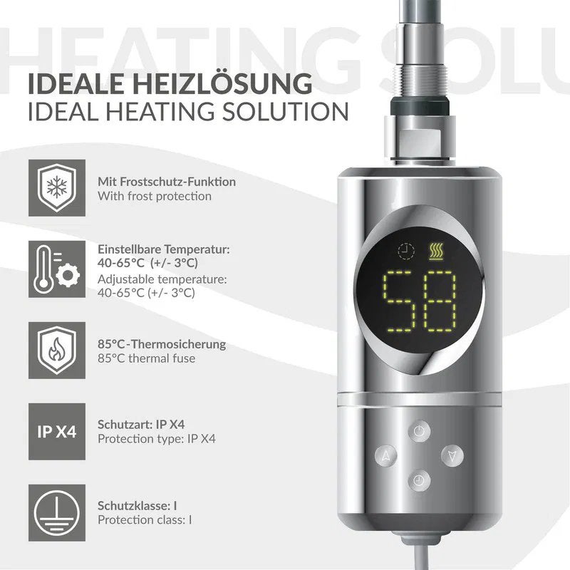 Verwarmingsstaaf badkamerverwarming verwarmingselement 900w, Hoog rendement (Hr), Radiator, Minder dan 60 cm, Ophalen of Verzenden