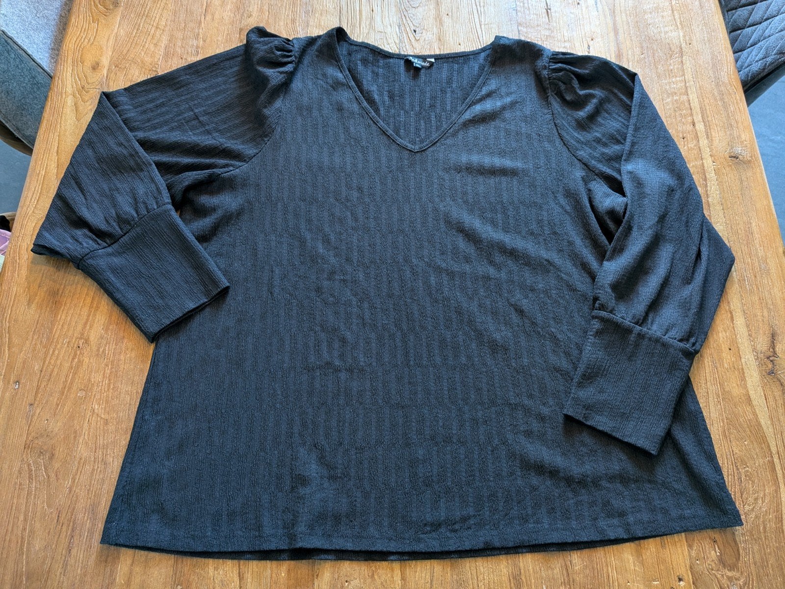Zwart Shirt maat XL, Kleding | Dames, MS Mode, Ophalen of Verzenden, Maat 46/48 (XL) of groter, Zwart
