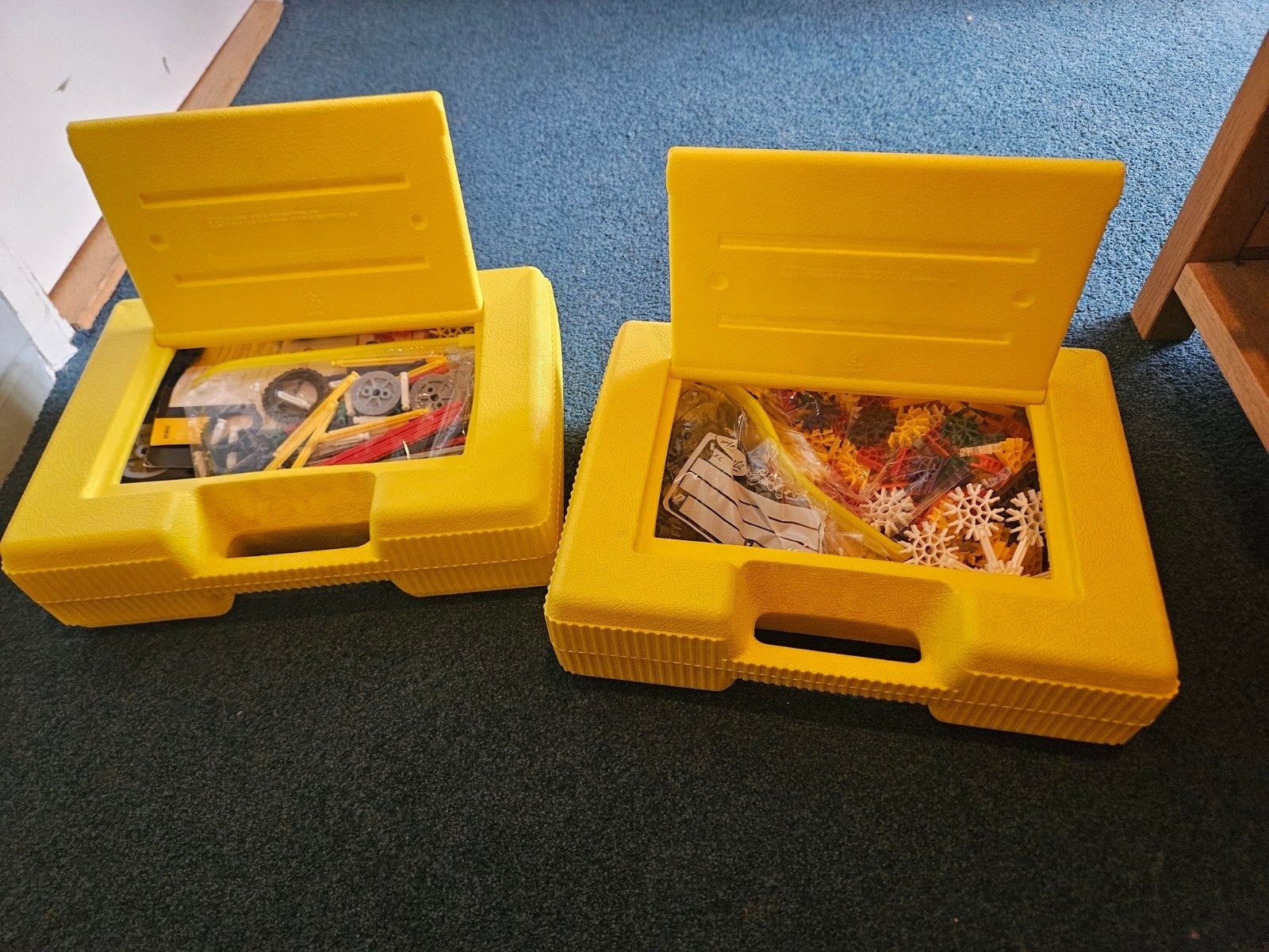 Grote set K'nex in 2 handige koffers, Ophalen, Zo goed als nieuw, K'nex