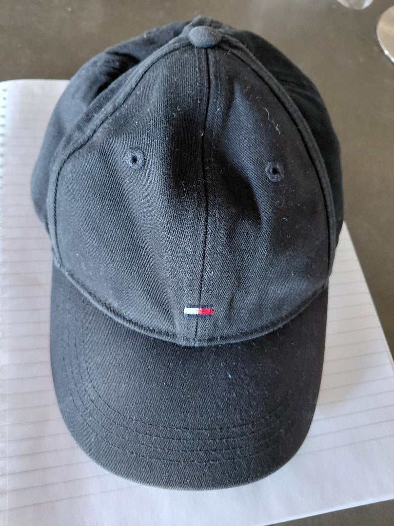 Tommy  Hilfiger cap, Zwart, Tommy Hilfiger, Wandelen of Outdoor, Maat 56/58 (XL)