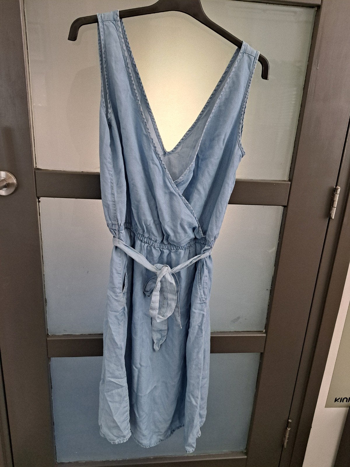 Zomer jurkjes en tops, Maat 38/40 (M), H&M, Blauw, Ophalen of Verzenden
