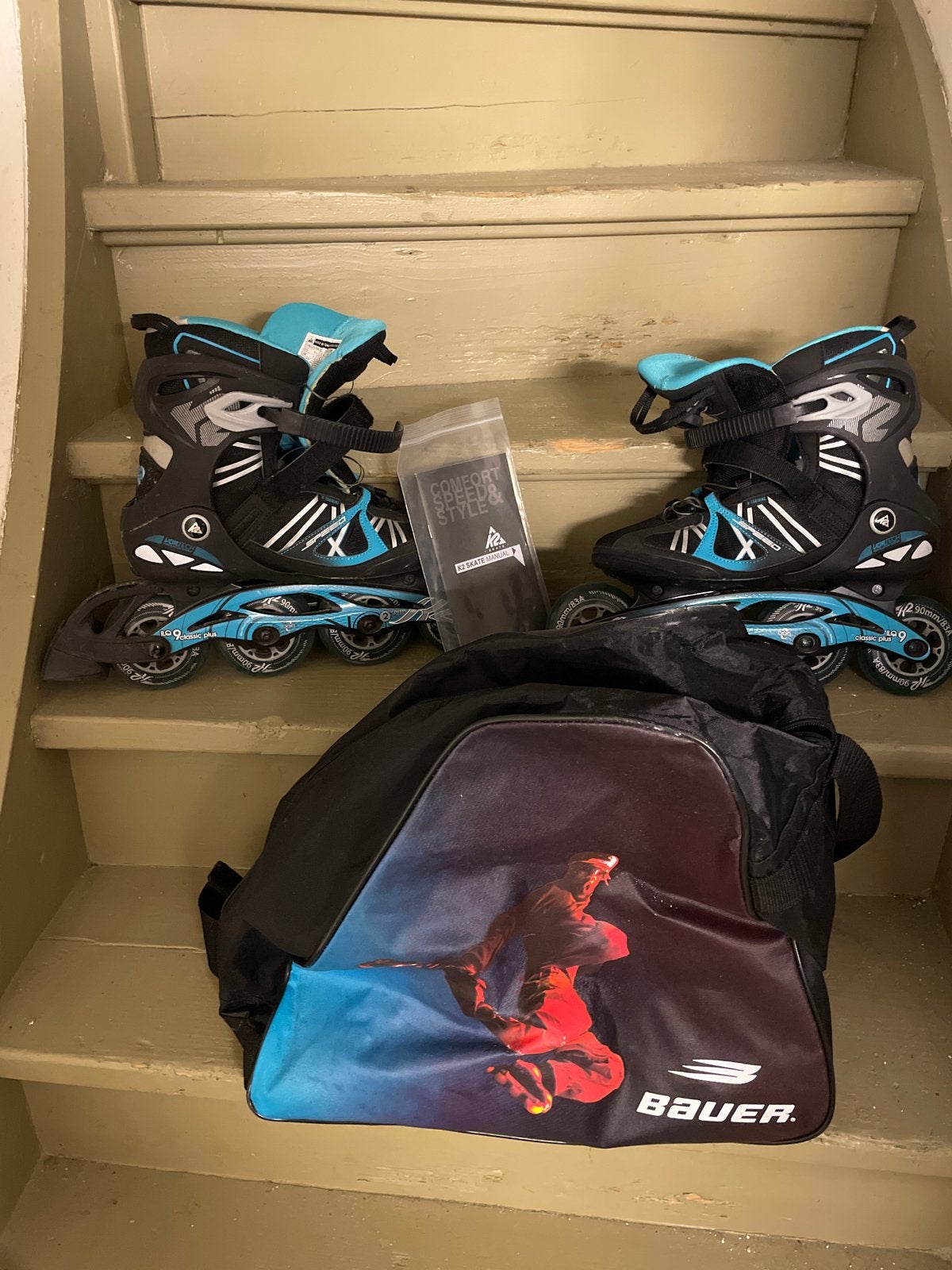 Speed Boa W Inline Skates - Maat 41.5 Rollerblades met tas, Ophalen, K2, Zo goed als nieuw, Inline skates 4 wielen