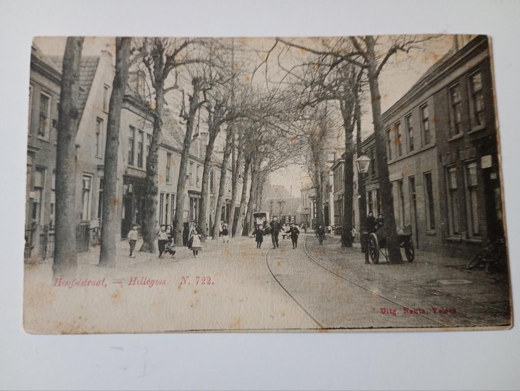Hillegom Hoofdstraat, Ophalen of Verzenden, Voor 1920, Ongelopen, Zuid-Holland