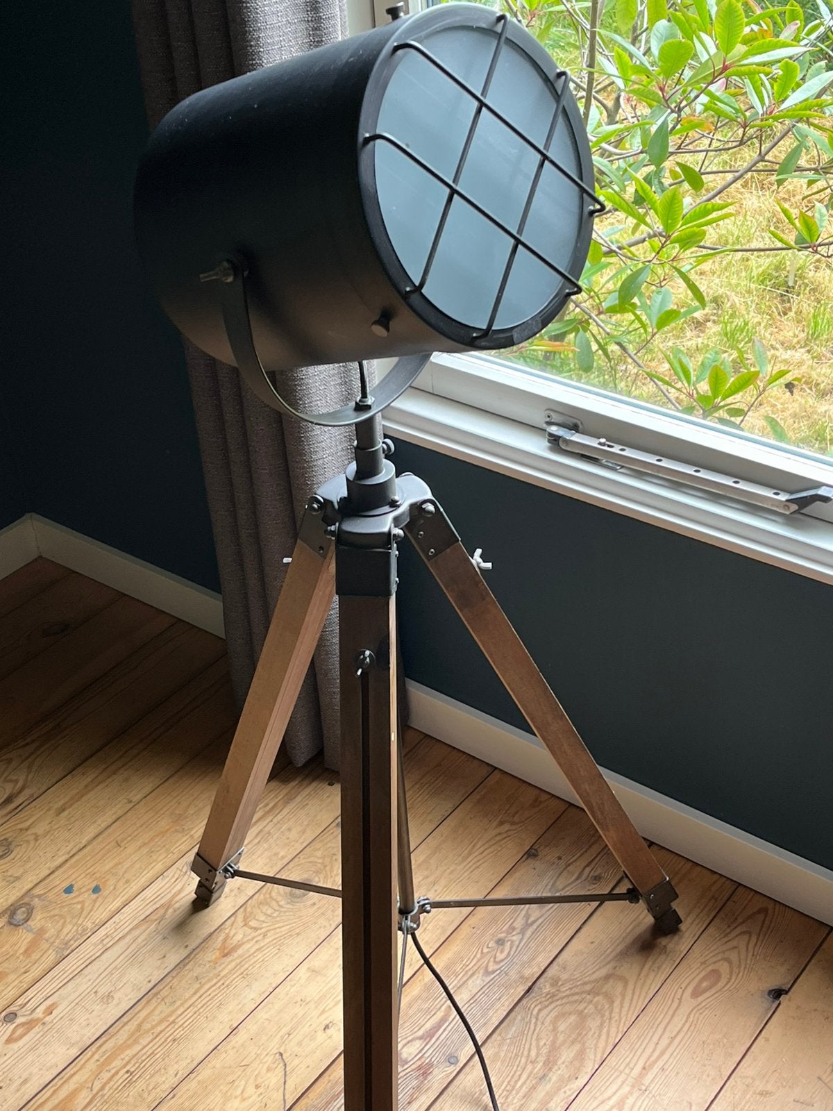 Vloerlamp op statief, Huis en Inrichting, Ophalen, Zo goed als nieuw, Verstelbaar