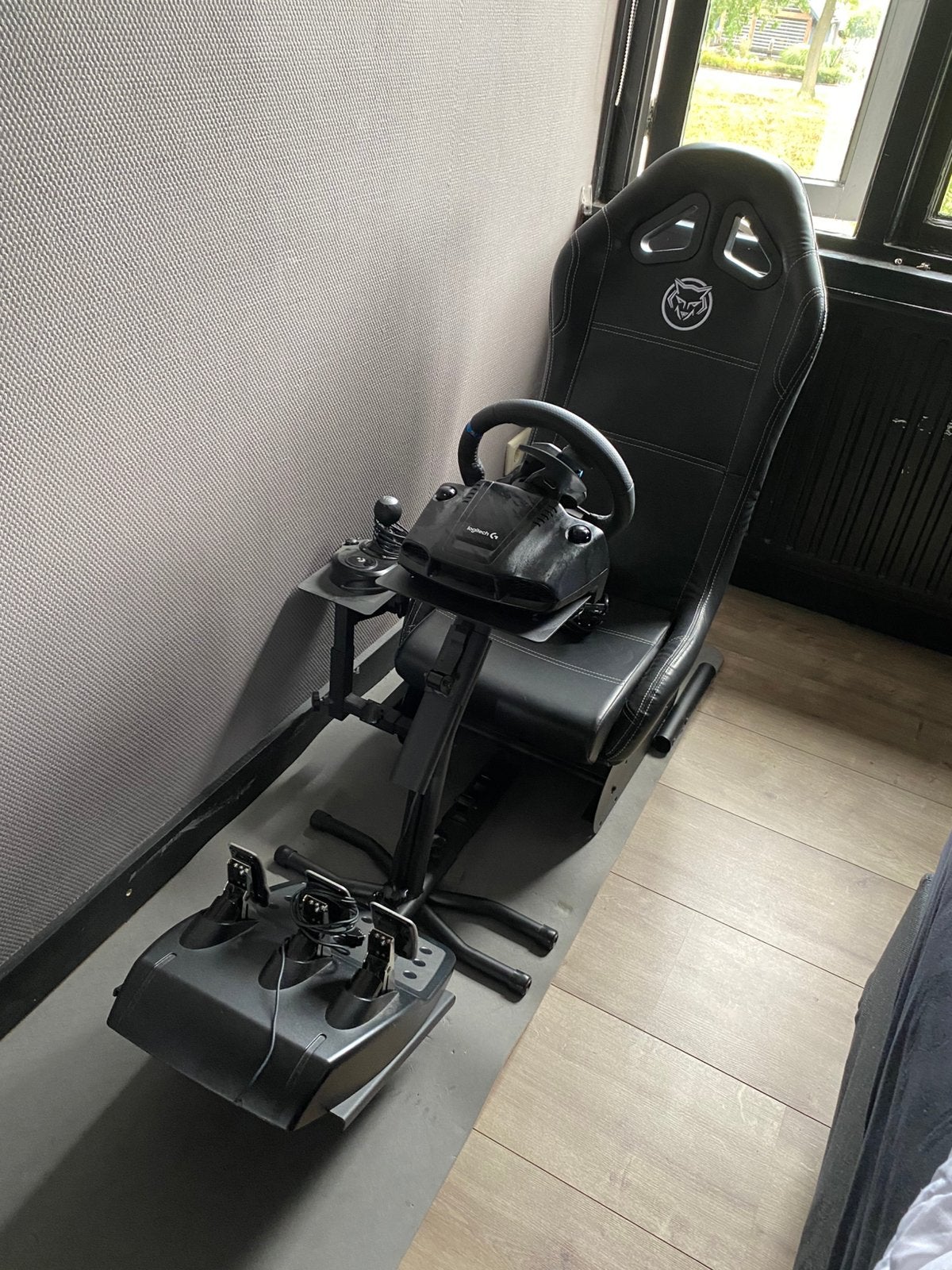 Logitec g29 race stuur met schakel en race stoel moet weg!, Ophalen, Online, 1 speler, Racen en Vliegen