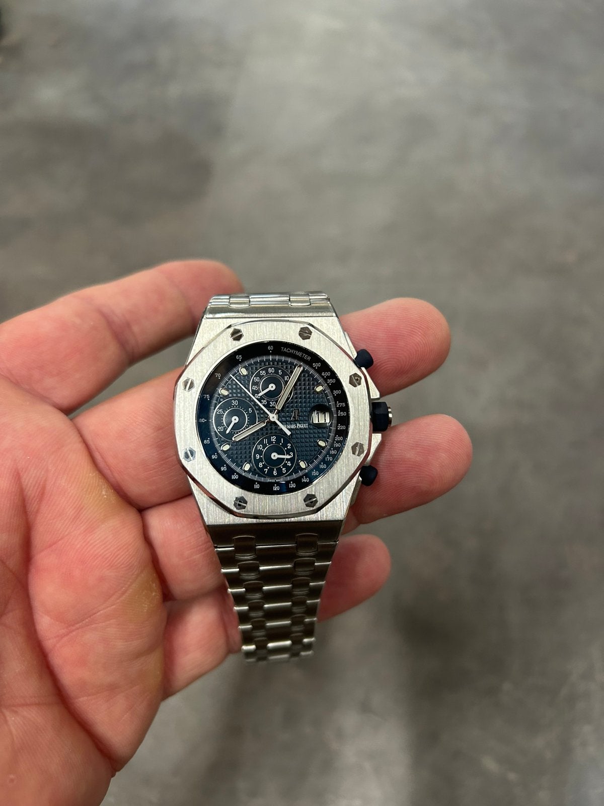 Audemars Piguet Royal Oak Offshore Chronograaf "The Beast", Overige merken, Staal, Staal, Polshorloge