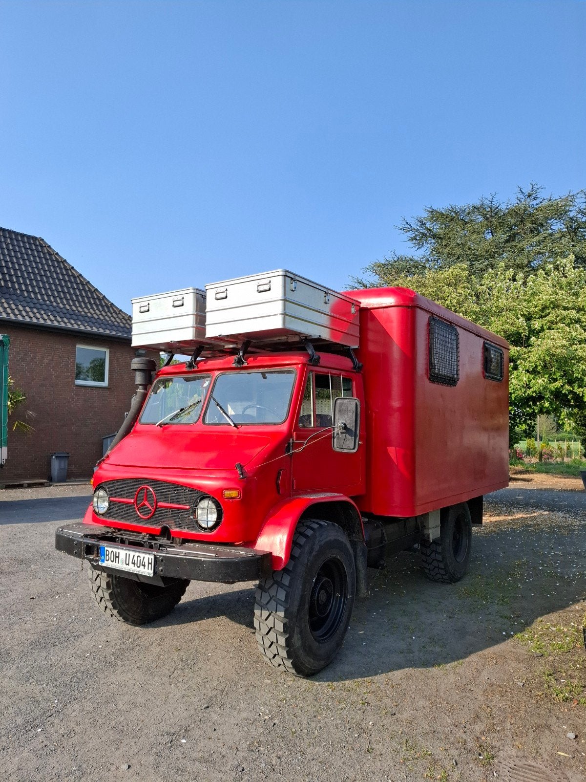 Unimog 404 Camper met Woonmobilzulassung, Ophalen of Verzenden