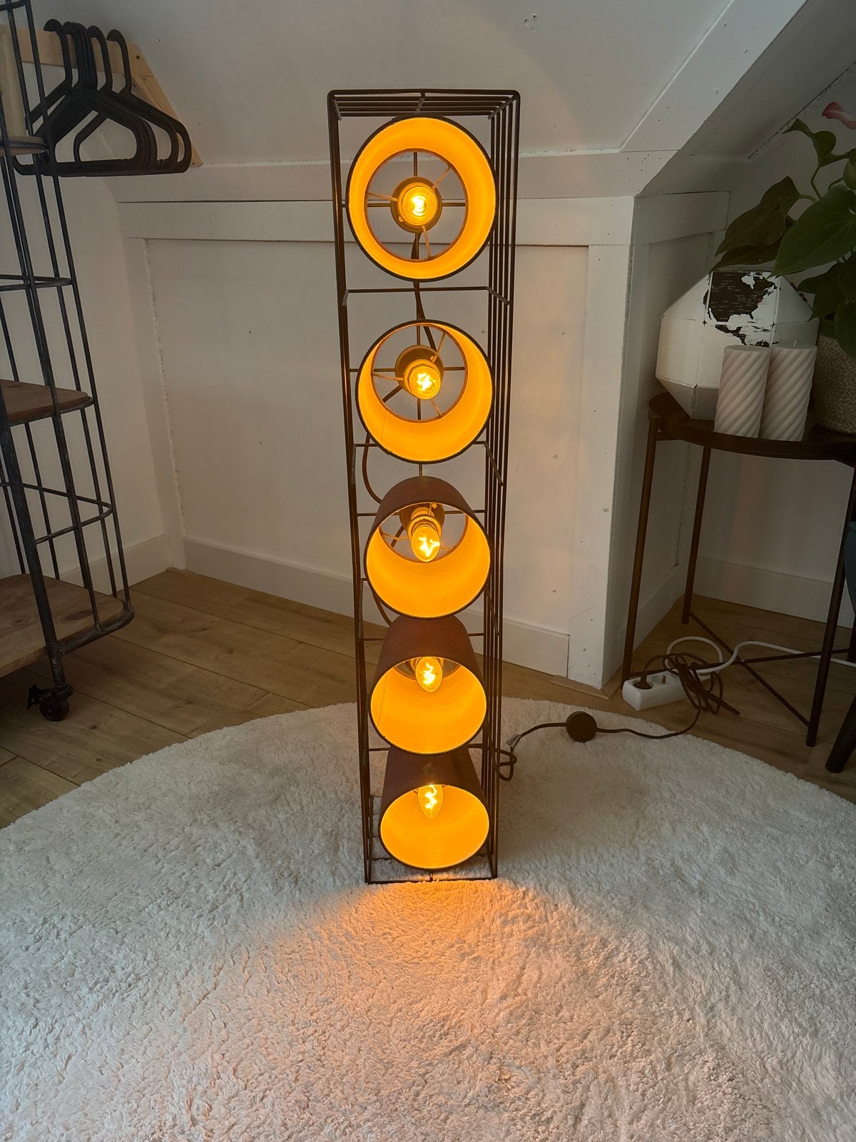 Made Design Vloerlamp, Ophalen, Gebruikt, E14 (klein), Minder dan 100 cm