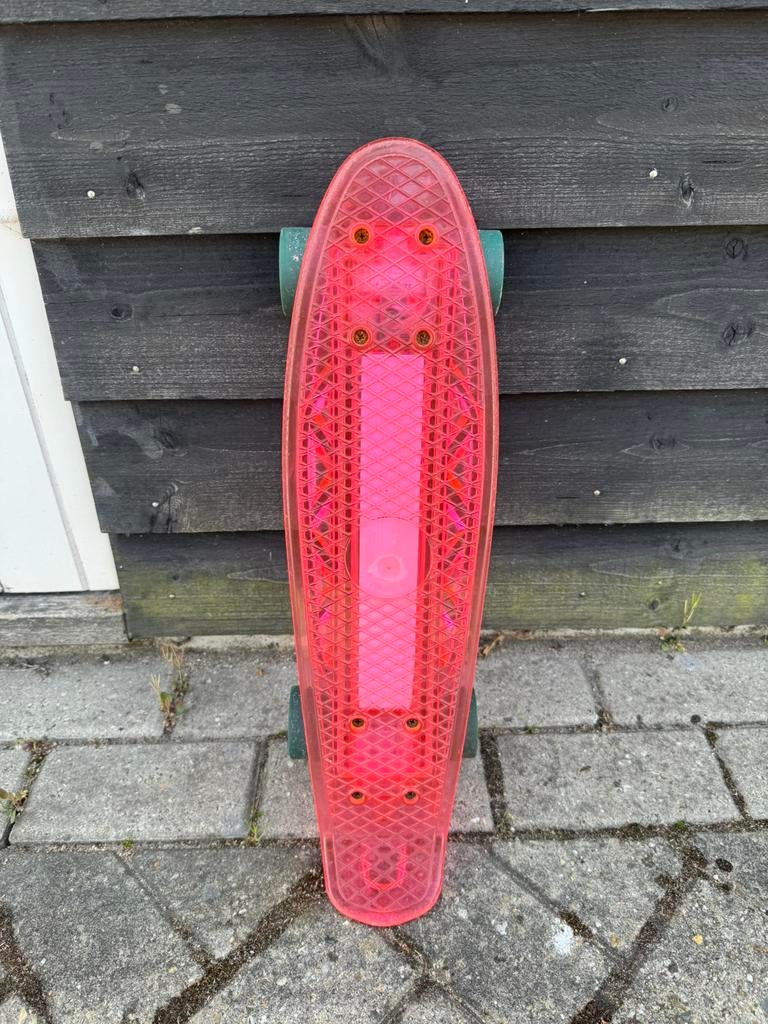 Skateboard roze, Ophalen, Gebruikt, Skateboard