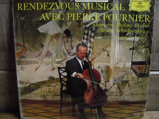 Pierre Fournier "Randezvous Musical Avec" LP, LP, Gebruikt, Soloconcert, Ophalen of Verzenden