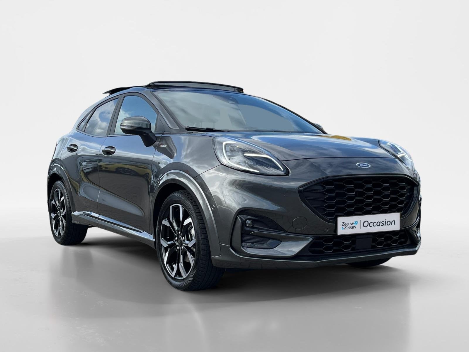 Ford Puma 1.0 EcoBoost Hybrid ST-Line X |NL Auto| Elektrisch, Auto's, Voorwielaandrijving, 125 pk, Euro 6, Origineel Nederlands