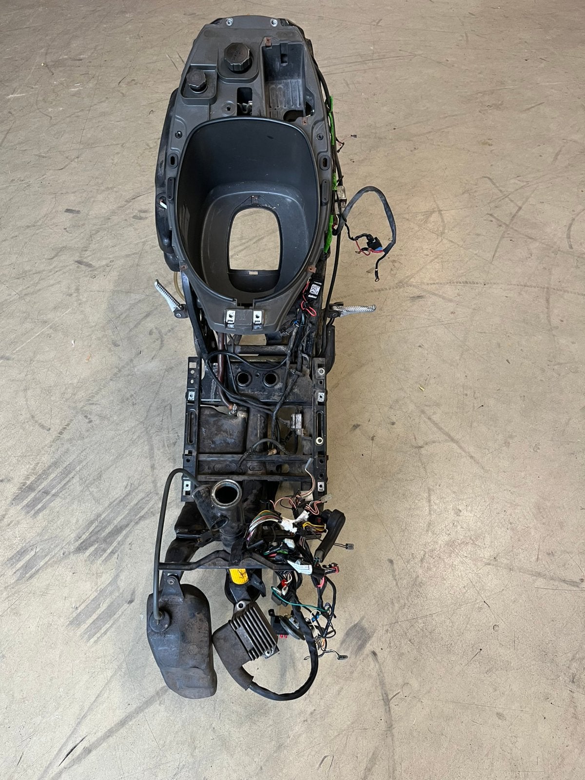 Piaggio typhoon tph 125 cc frame duitse papieren, Ophalen of Verzenden, A, A, A