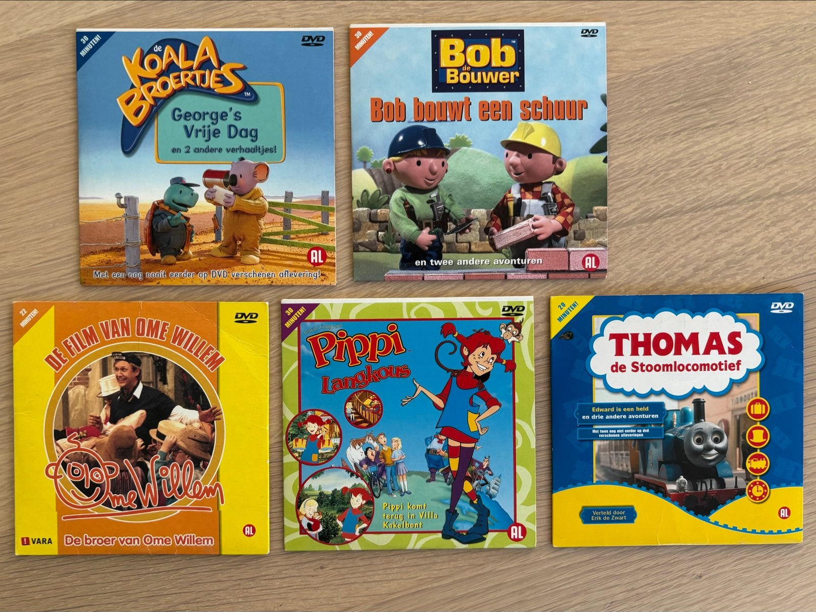 5 dvd's voor kinderen en volwassenen, Avontuur, Gebruikt, Alle leeftijden, Ophalen of Verzenden