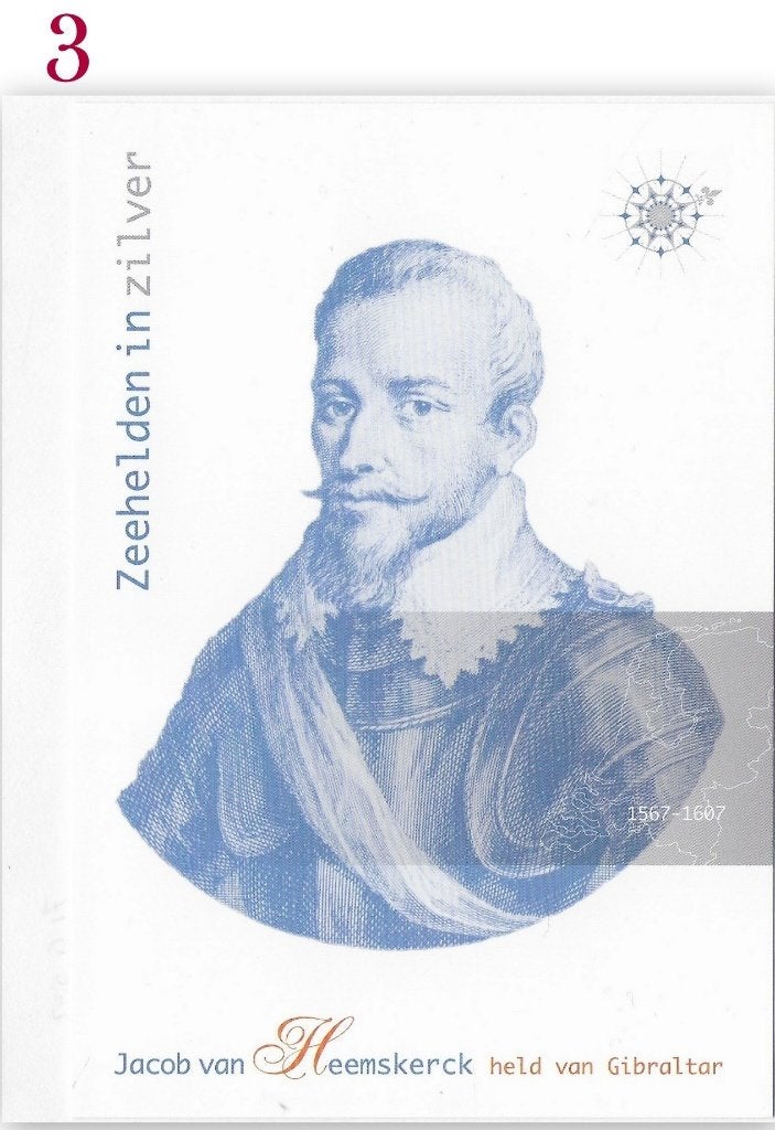 Ansichtkaart Zeeheld Jacob van Heemskerk ( B3867), Ophalen of Verzenden, 1980 tot heden, Ongelopen, Sterren en Beroemdheden