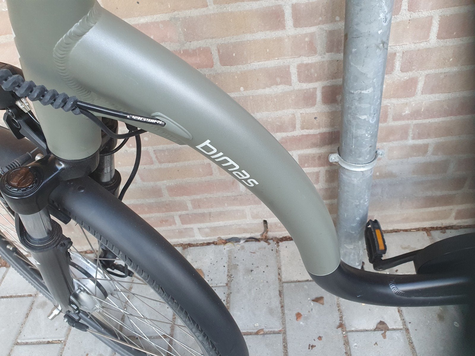 Bimas elektrische fiets zonder de fietstassen, Ophalen, Gebruikt, Overige merken