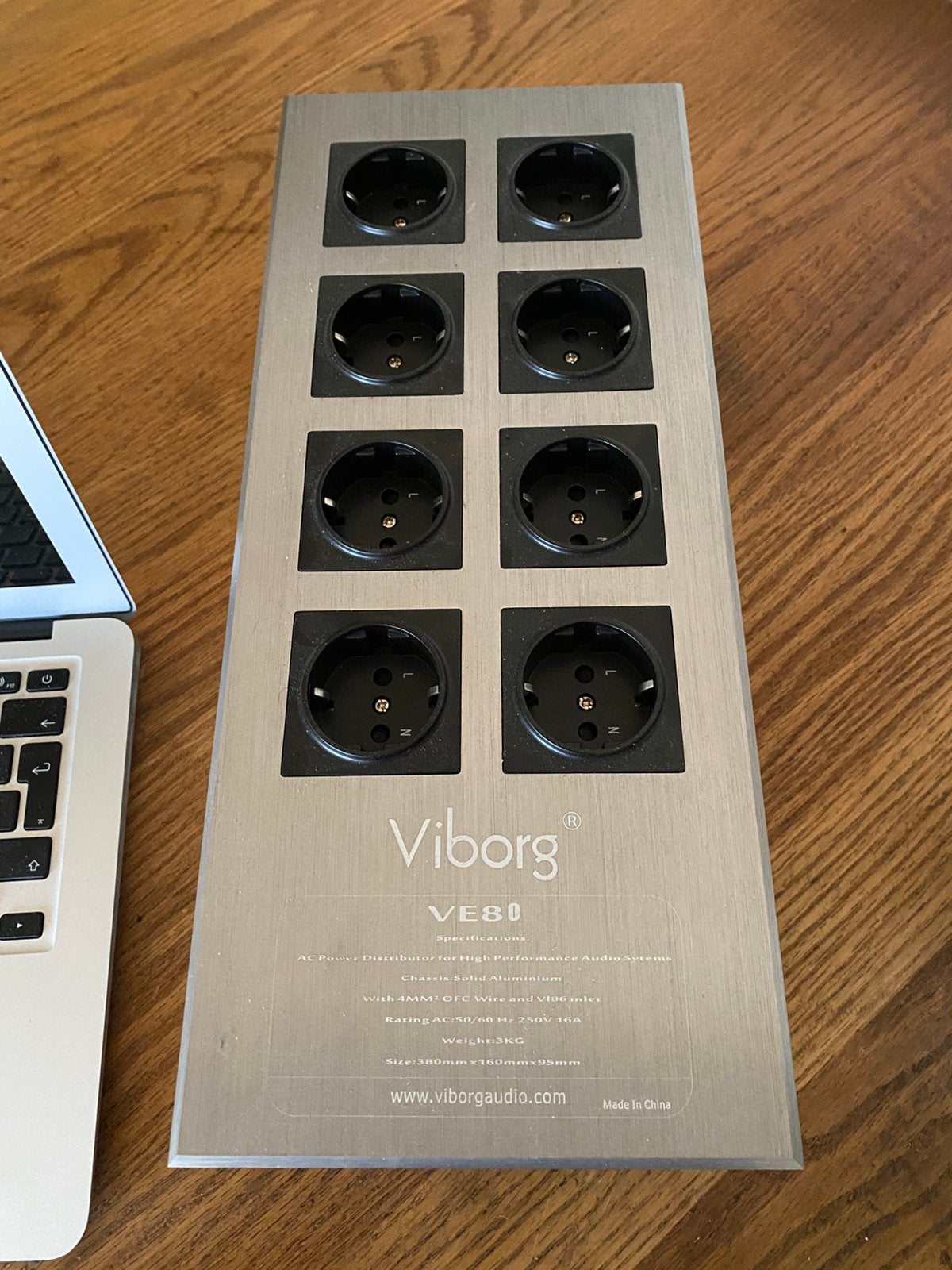 VIBORG HIGH END STEKKERBLOK, Ophalen of Verzenden, Zo goed als nieuw, Minder dan 2 meter, Overige kabels