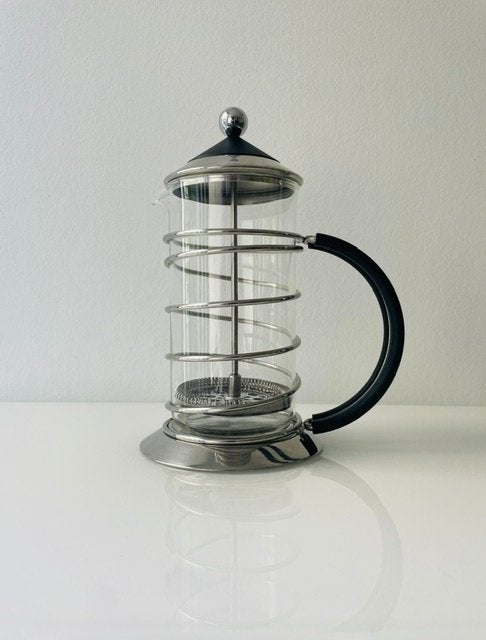 Bodum Carlo Giannini French Press 1L Postmodern Design, Overige materialen, Overige typen, Ophalen of Verzenden, Zo goed als nieuw