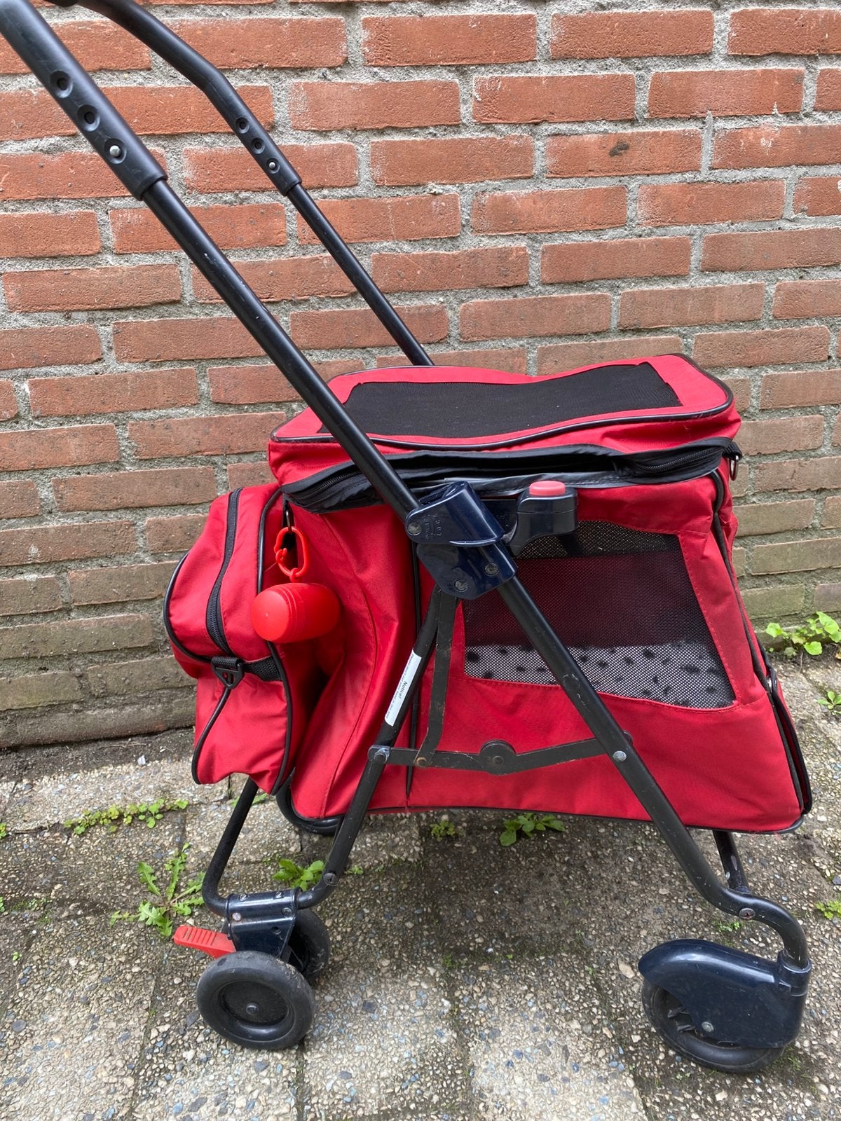Hondenwagentje, inklapbaar, Ophalen, Gebruikt