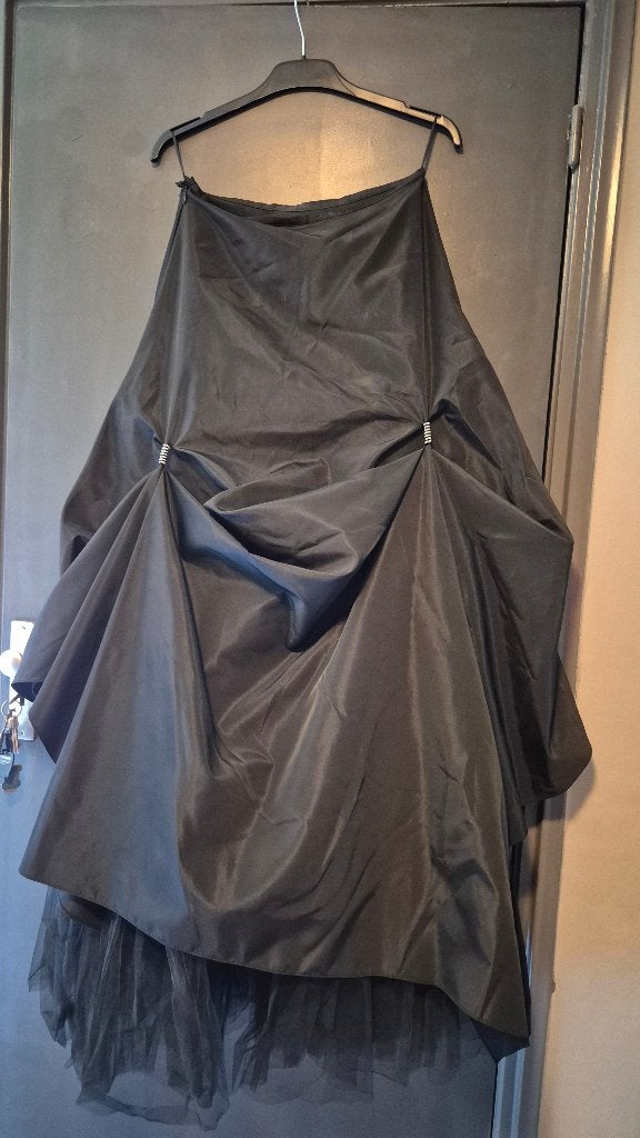 Goth rok, Kleding | Dames, Zwart, Ophalen of Verzenden, Maat 36 (S), Onder de knie