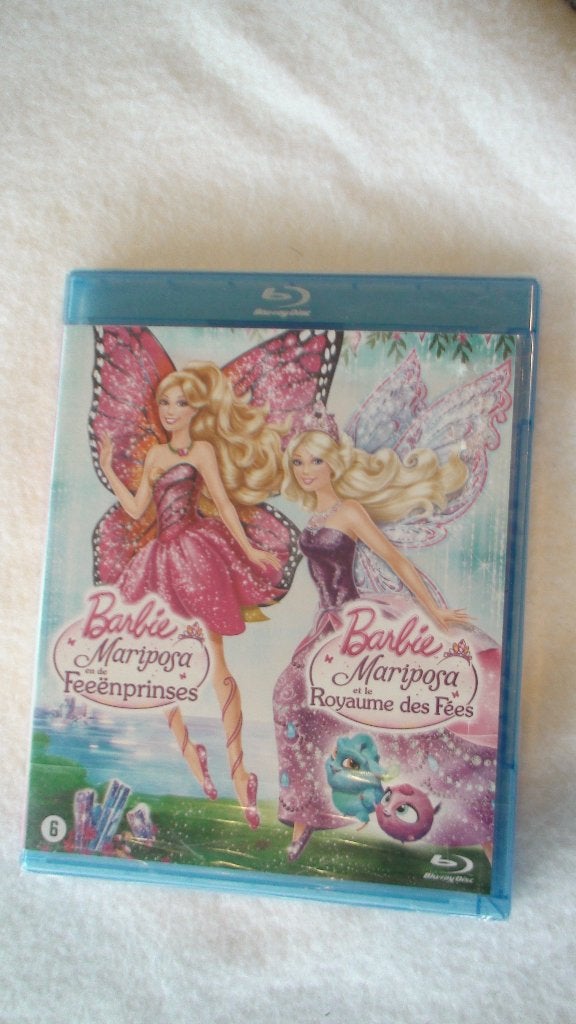 Barbie Mariposa en de feeenprinses blu-ray, Film, Blu-ray, Ophalen of Verzenden, Nederlands