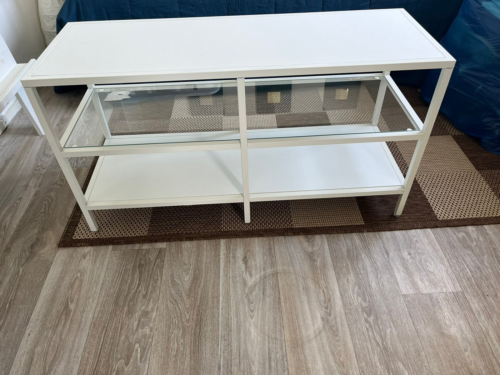 IKEA VITTSJÖ wit, Huis en Inrichting, Kasten | Stellingkasten, Ophalen, Gebruikt