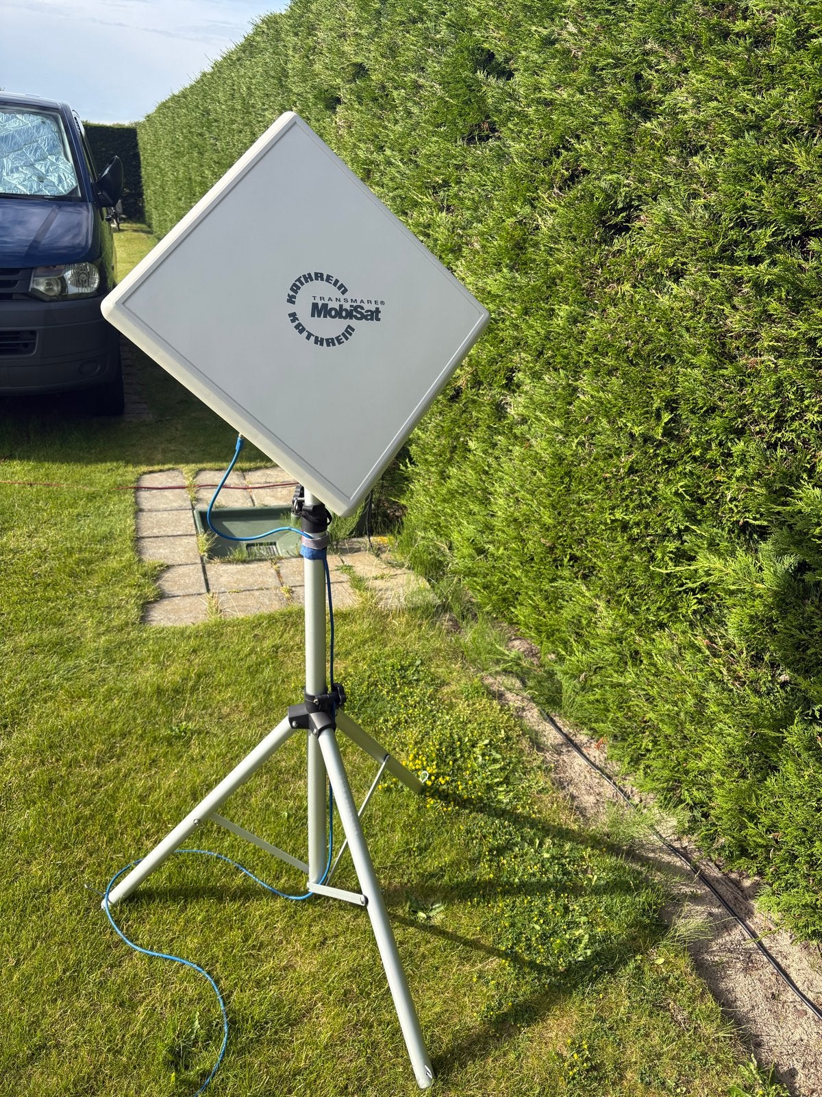 Kathrein MobiSat schotelantenne HDS166 set, Audio, Tv en Foto, Schotelantennes, Ophalen, Zo goed als nieuw, (Schotel)antenne, Overige merken