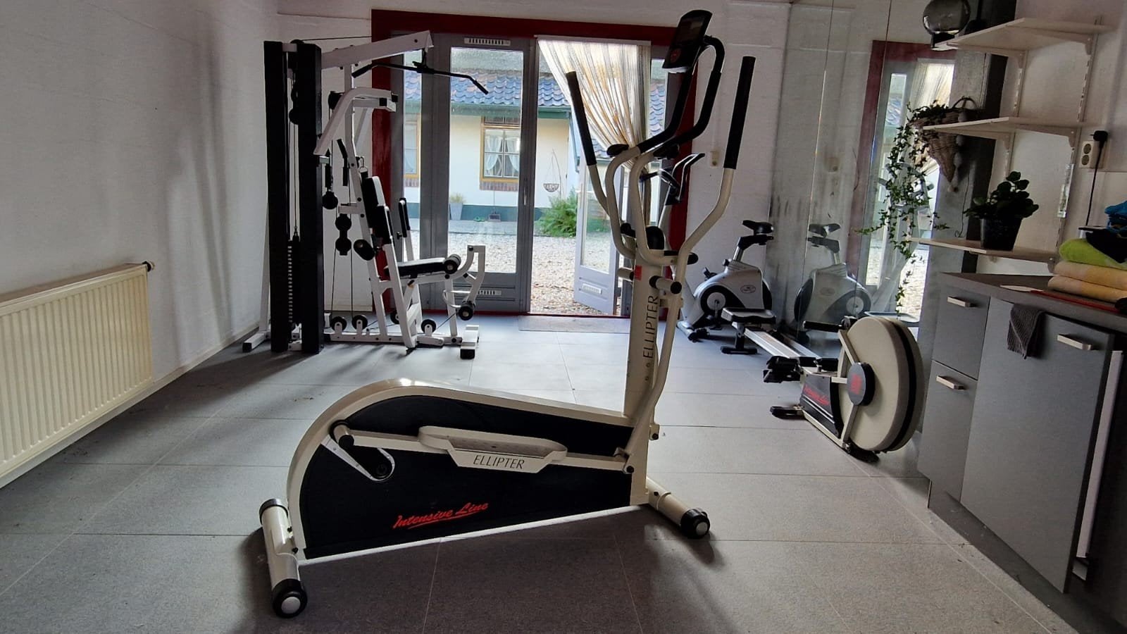 Crosstrainer Ellipter - Intensieve training voor thuis, Ophalen, Gebruikt, Crosstrainer, Metaal