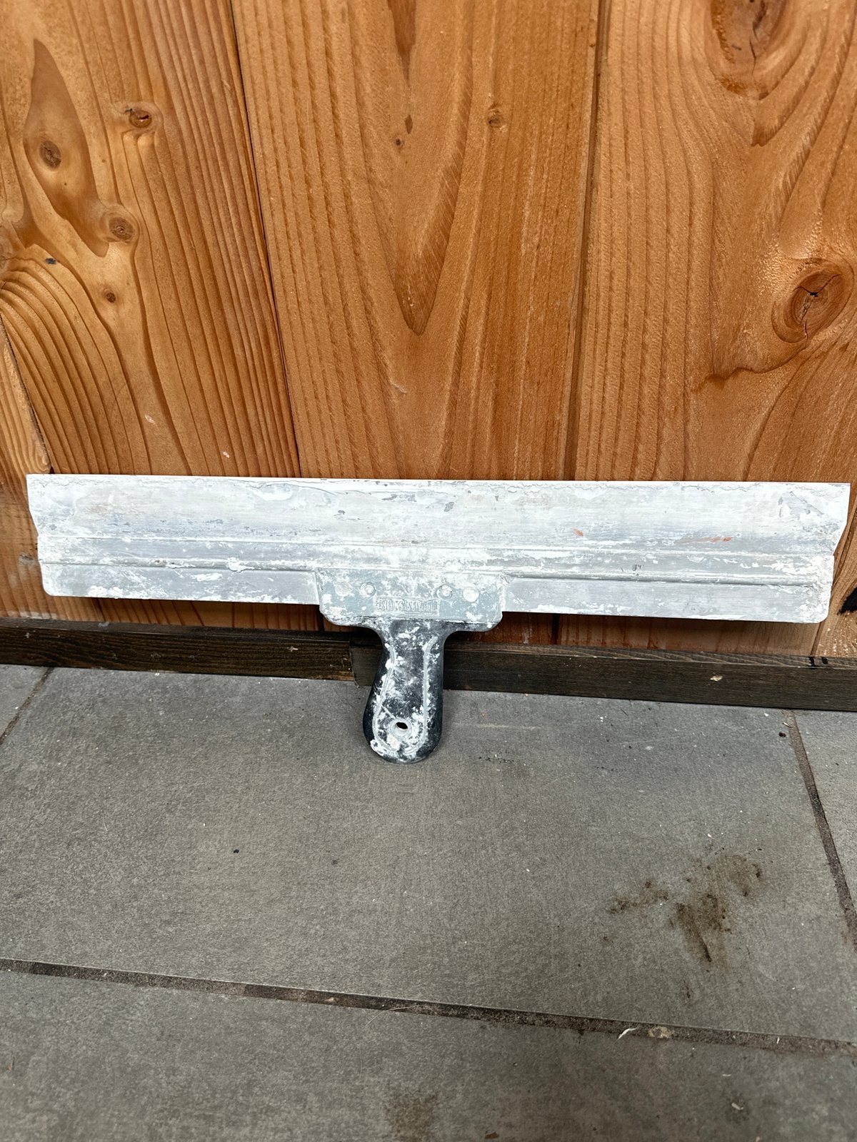 Gebruikte plamuurspaan / stucspaan, Doe-het-zelf en Verbouw, Gereedschap | Handgereedschap, Gebruikt, Ophalen