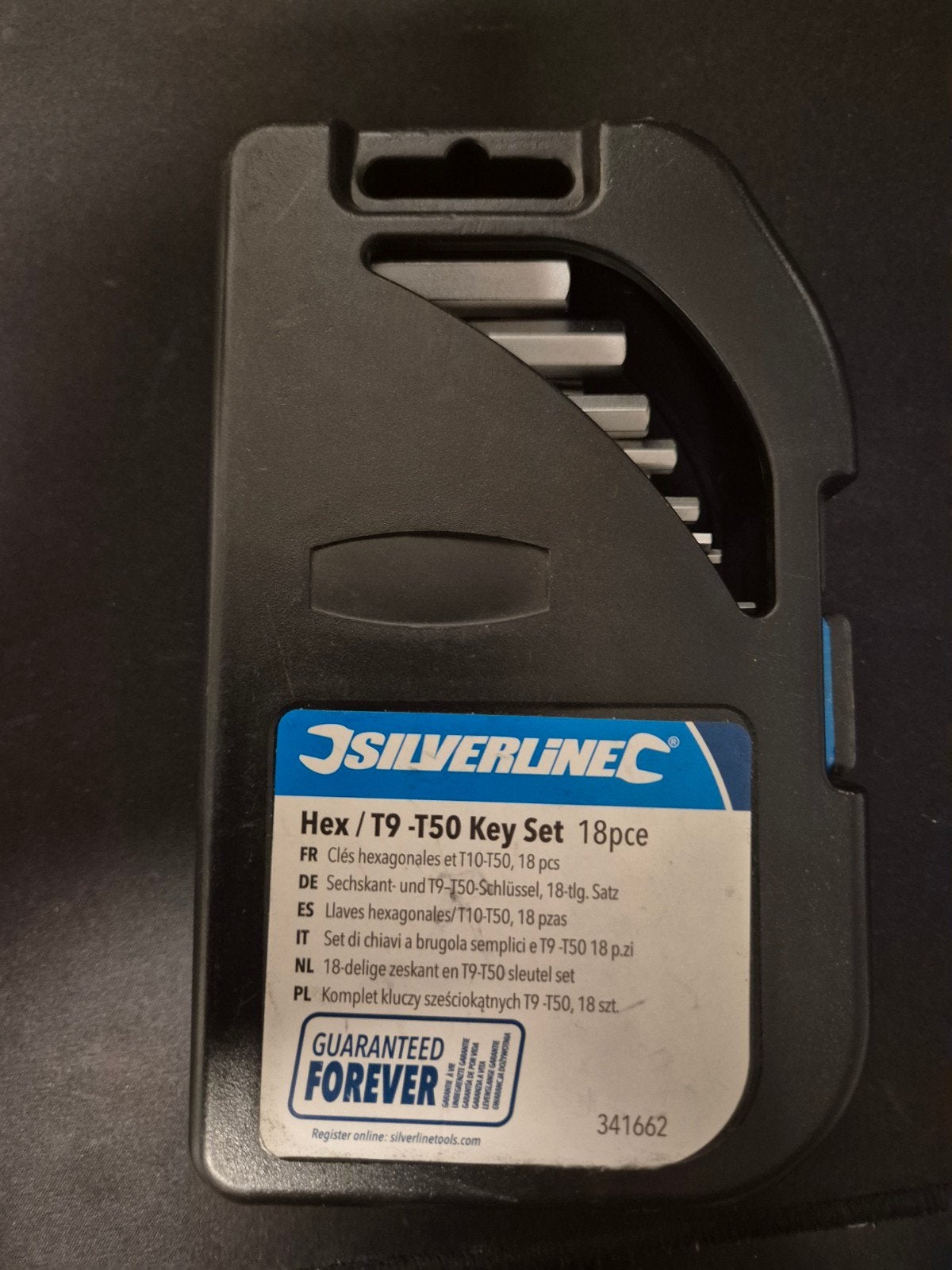 Silverline Hex / T9-T50 Sleutel Set 18-delig, Doe-het-zelf en Verbouw, Gereedschap | Handgereedschap, Ophalen of Verzenden, Nieuw
