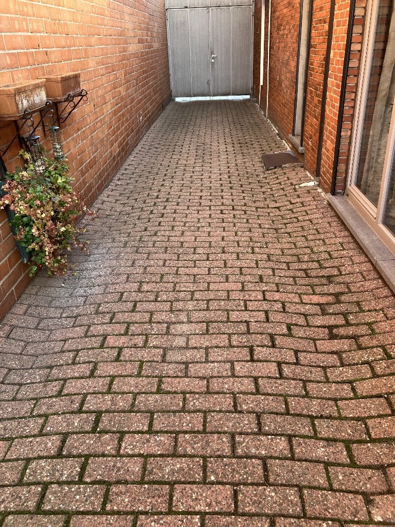 nog 35 m2 betonklinkers beschikbaar, Tuin en Terras, Ophalen, Beton, Klinkers