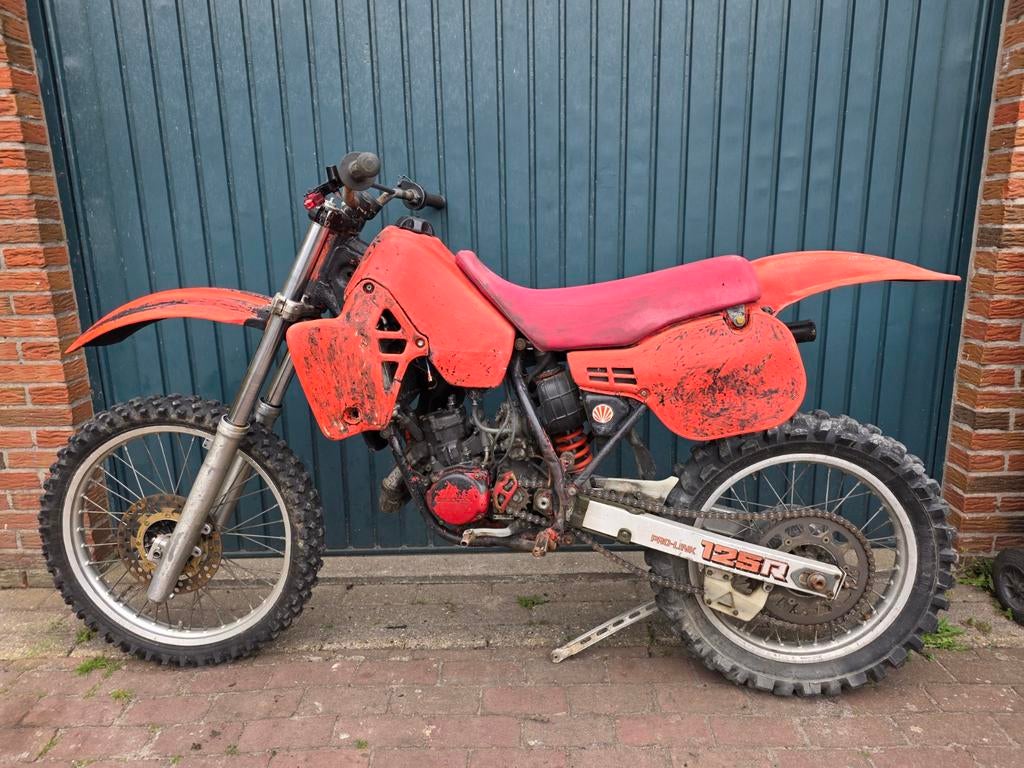 Honda CR 125 1984 Opknapper/onderdelen, Fietsen en Brommers, Ophalen of Verzenden, Gebruikt, Honda