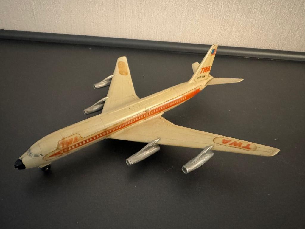 Siku Convair CV880 TWA vliegtuig, Ophalen of Verzenden, Gebruikt, Schaalmodel