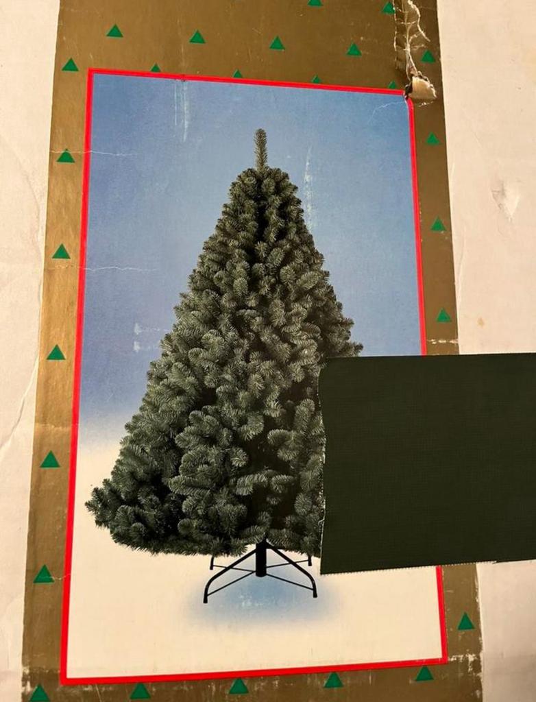 Grote kerstboom te koop 121 cm hoog, Diversen, Kerst, Ophalen of Verzenden, Zo goed als nieuw