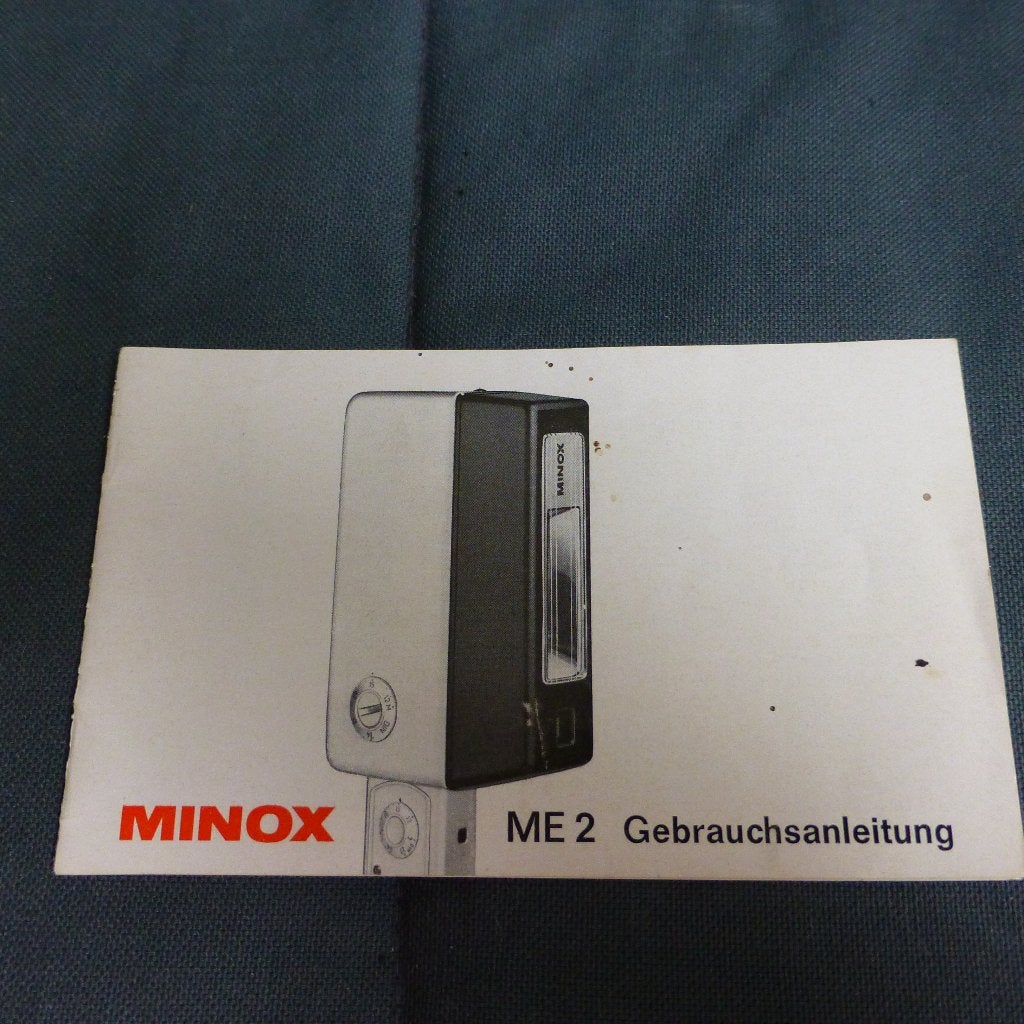 Minox flitser gebruiksaanwijzing, Ophalen of Verzenden, Zo goed als nieuw, Overige merken