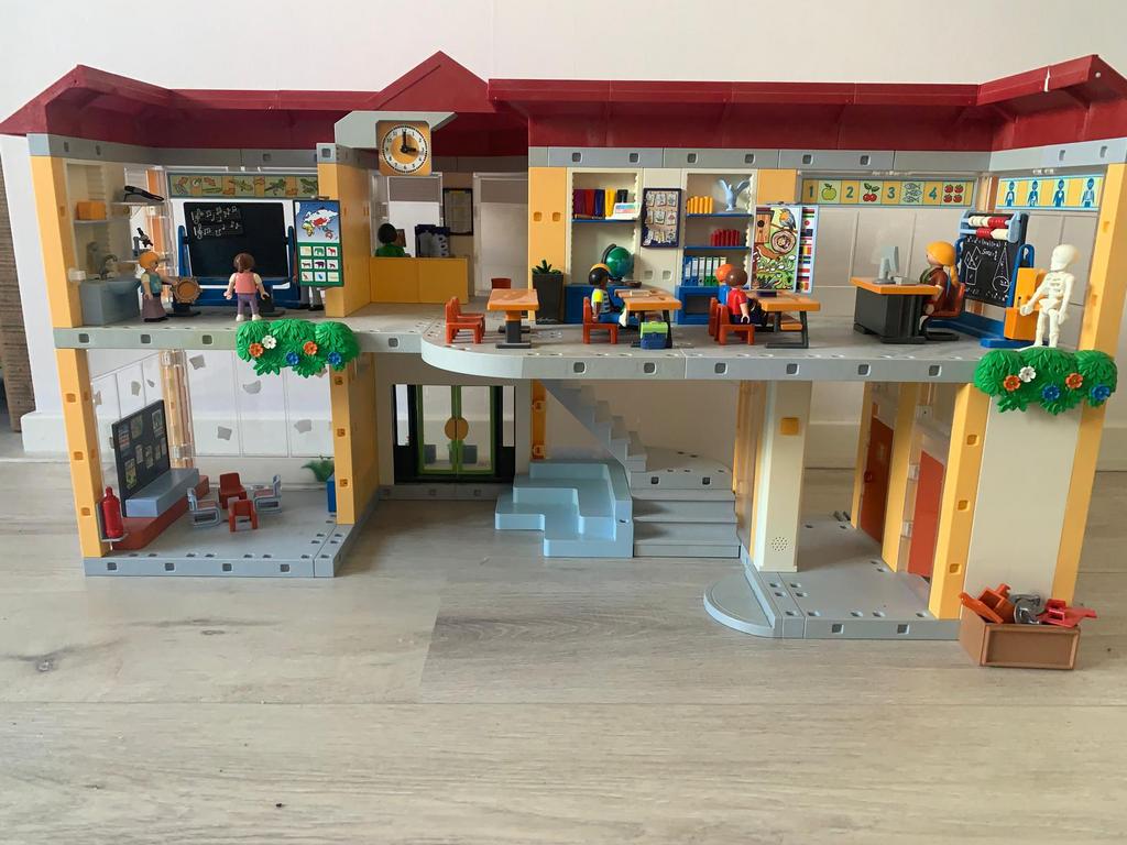 Playmobil school 4324, Kinderen en Baby's, Speelgoed | Playmobil, Ophalen, Gebruikt