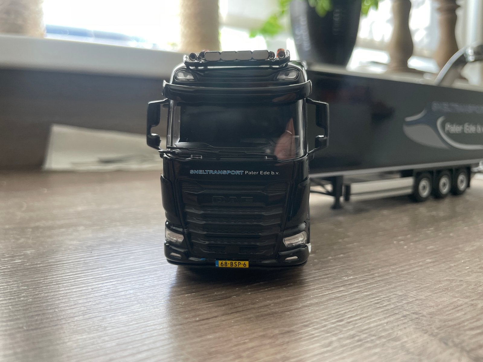 Miniatuur Vrachtwagen DAF Sneltransport Pater Ede b.v. Nieuw, Hobby en Vrije tijd, Ophalen of Verzenden, Nieuw, Bus of Vrachtwagen