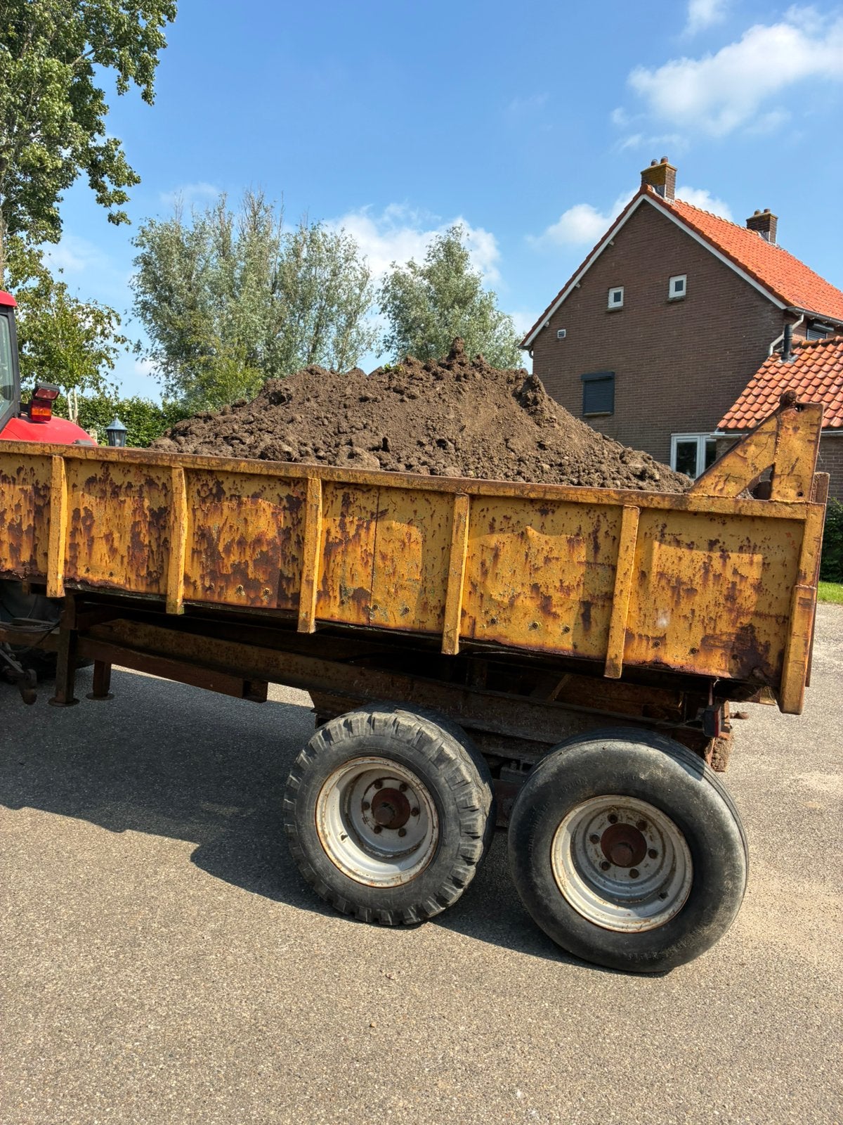 kiepwagen / kipper / dumper / kenteken, Ophalen of Verzenden, Gebruikt