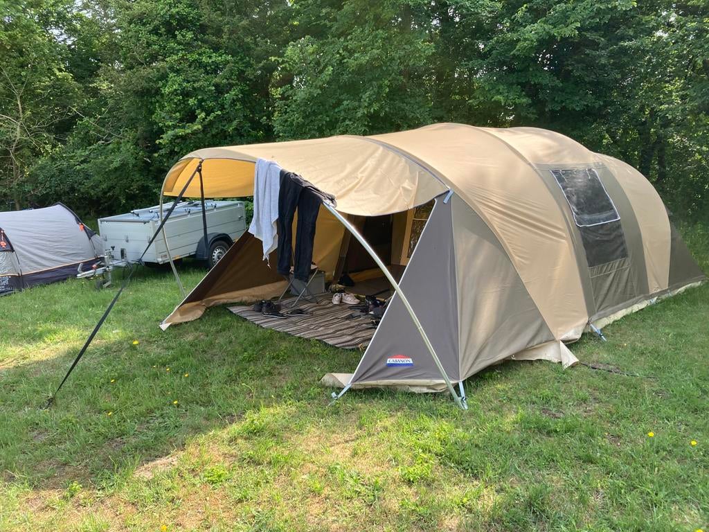 Te koop Cabanon Biscaya 370, Caravans en Kamperen, Tenten, Ophalen, Gebruikt