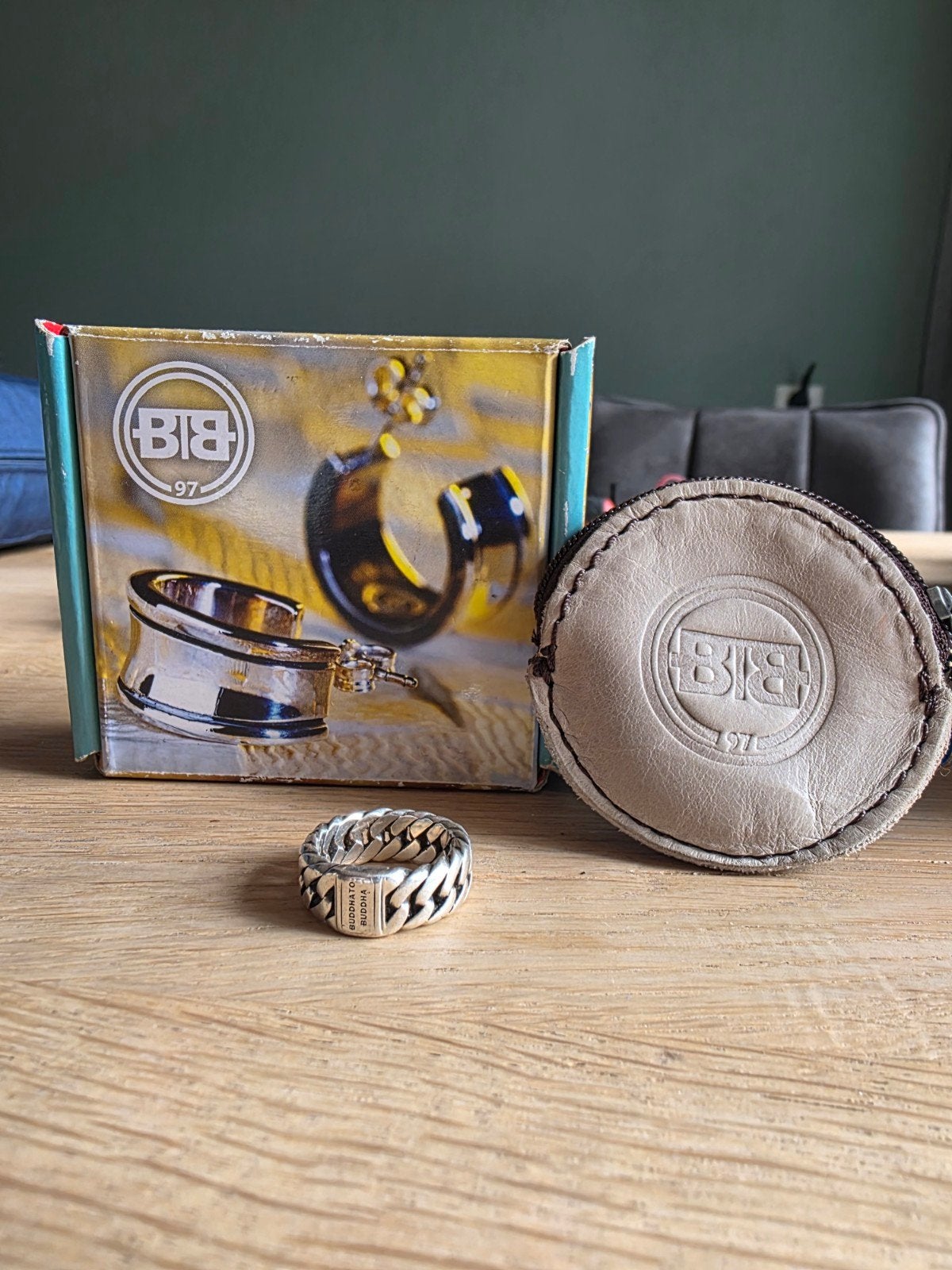 Buddha to Buddha ring maat 18 Ben small, 18 tot 19, Gebruikt, Ophalen of Verzenden, Dame of Heer