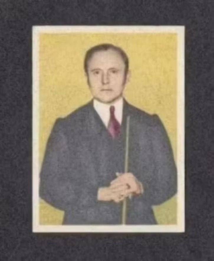 Sportplaatje Biljarten Jan Sweering Amsterdam (6)., Ophalen of Verzenden, Zo goed als nieuw
