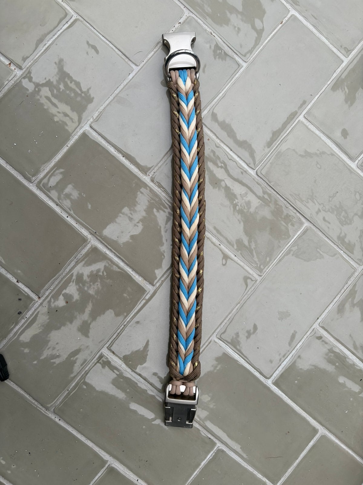Paracord Halsband 34cm, Ophalen of Verzenden, Handgemaakt, Nieuw