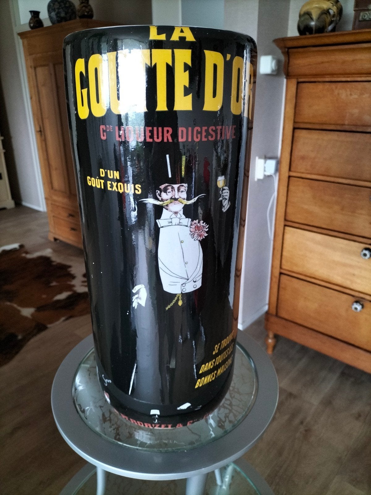 Grote vaas of paraplubak, Huis en Inrichting, Ophalen, Brocante, Meerkleurig, Zo goed als nieuw