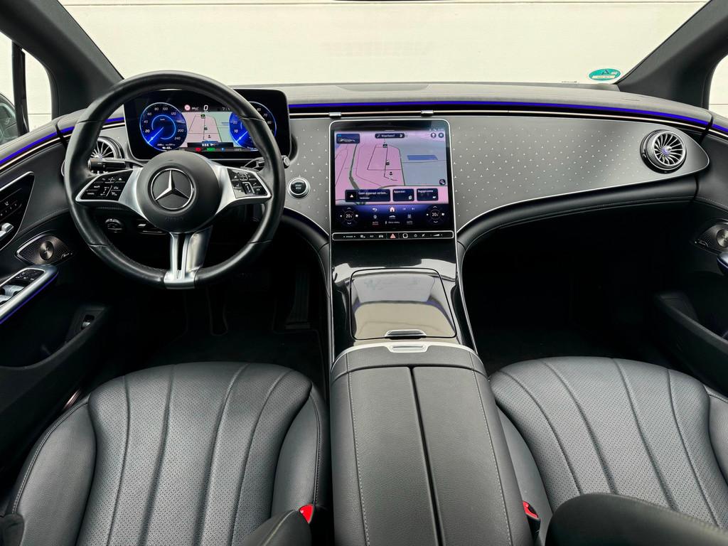 Mercedes-Benz EQE 300 AMG 89 kWh Burmester 360 Cam Distronic, Automaat, Achterwielaandrijving, Zwart, 245 pk
