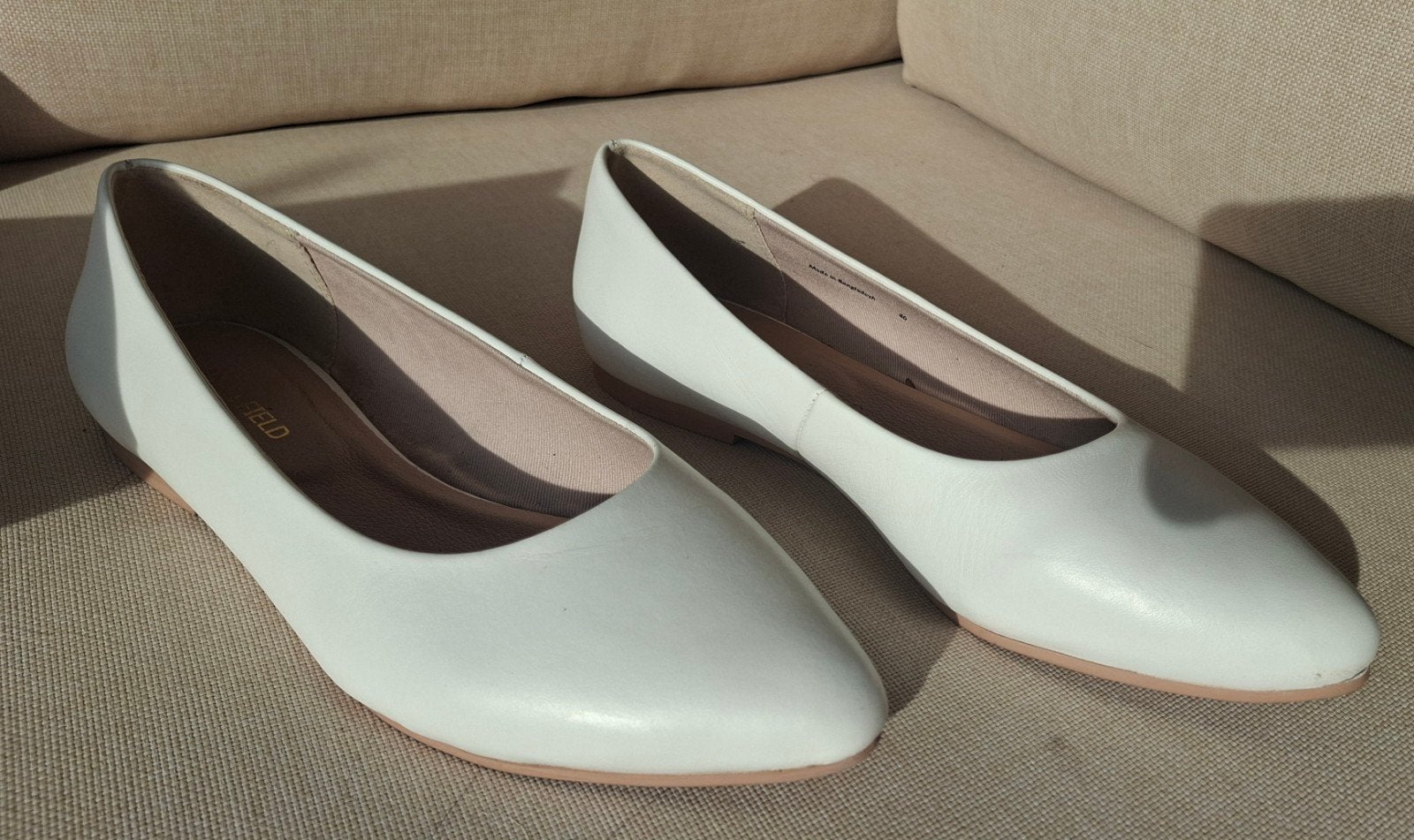 Anna Field Ballerina's - Wit - Maat 40, Ophalen, Anna Field, Wit, Ballerina's