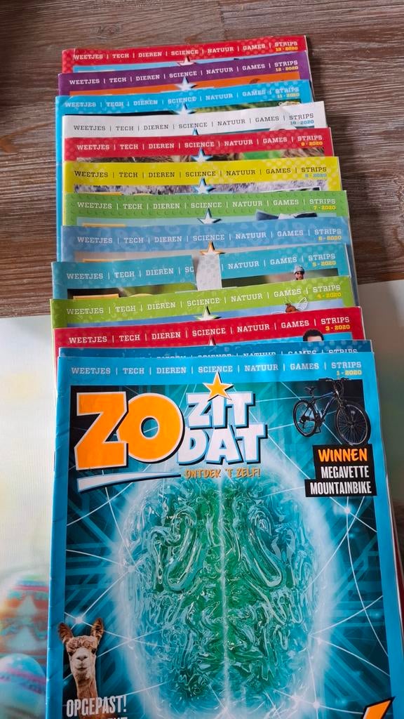 Zo Zit Dat - jaargang 2020, Boeken, Ophalen of Verzenden, Gelezen, Wetenschap en Natuur