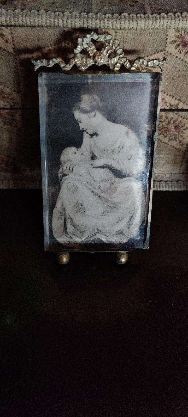 antiek Frans fotolijstje ,striklijstje, Ophalen